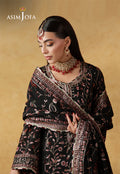 Asim Jofa | Ishq e Eid | AJULN-09 Embroidered Cotton Net  3 Pcs - House Of Hania