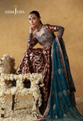 Asim Jofa | Ishq e Eid | AJULN-18 Embroidered Banarasi 3 Pcs - House Of Hania