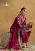 Asim Jofa | Ishq e Eid | AJULN-21 Embroidered Chiffon  3 Pcs - House Of Hania