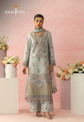 Asim Jofa | Ishq e Eid | AJULW-01 Embroidered Lawn 3 Pcs - House Of Hania