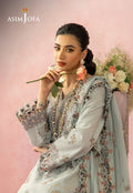 Asim Jofa | Ishq e Eid | AJULW-01 Embroidered Lawn 3 Pcs - House Of Hania