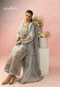 Asim Jofa | Ishq e Eid | AJULW-01 Embroidered Lawn 3 Pcs - House Of Hania