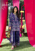 Asim Jofa | Ishq e Eid | AJULW-03 Embroidered Lawn 3 Pcs - House Of Hania