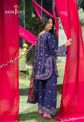 Asim Jofa | Ishq e Eid | AJULW-03 Embroidered Lawn 3 Pcs - House Of Hania