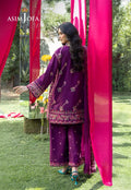 Asim Jofa | Ishq e Eid | AJULW-07 Embroidered Lawn 3 Pcs - House Of Hania