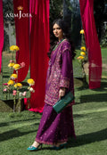 Asim Jofa | Ishq e Eid | AJULW-07 Embroidered Lawn 3 Pcs - House Of Hania