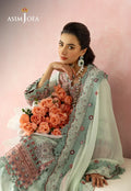 Asim Jofa | Ishq e Eid | AJULW-08 Embroidered Lawn 3 Pcs - House Of Hania