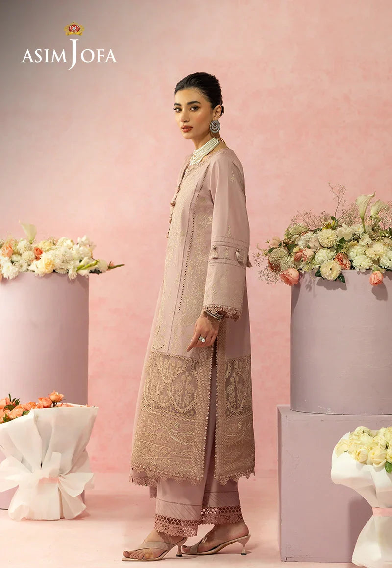 Asim Jofa | Ishq e Eid | AJULW-11 Embroidered Lawn 3 Pcs - House Of Hania