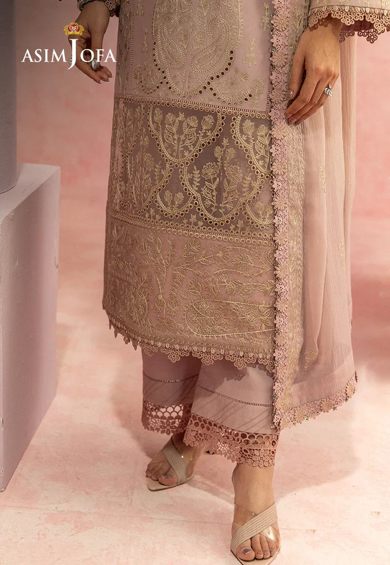 Asim Jofa | Ishq e Eid | AJULW-11 Embroidered Lawn 3 Pcs - House Of Hania
