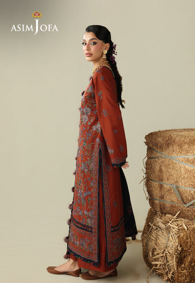Asim Jofa | Kashmiri Collection 25 | AJULK-02 - House Of Hania