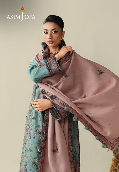 Asim Jofa | Kashmiri Collection 25 | AJULK-03 - House Of Hania
