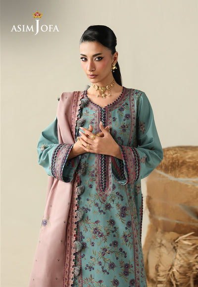 Asim Jofa | Kashmiri Collection 25 | AJULK-03 - House Of Hania