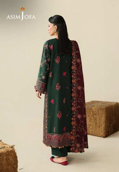 Asim Jofa | Kashmiri Collection 25 | AJULK-04 - House Of Hania
