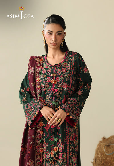 Asim Jofa | Kashmiri Collection 25 | AJULK-04 - House Of Hania