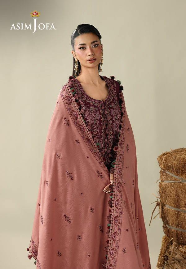 Asim Jofa | Kashmiri Collection 25 | AJULK-06 - House Of Hania