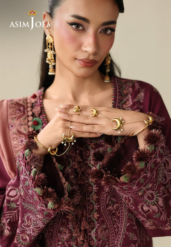 Asim Jofa | Kashmiri Collection 25 | AJULK-06 - House Of Hania