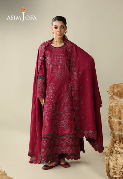 Asim Jofa | Kashmiri Collection 25 | AJULK-07 - House Of Hania
