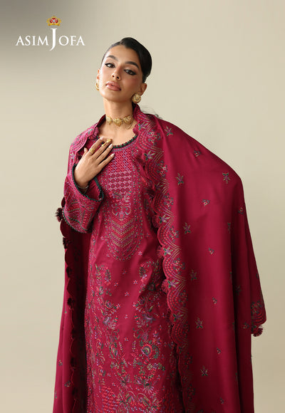 Asim Jofa | Kashmiri Collection 25 | AJULK-07 - House Of Hania