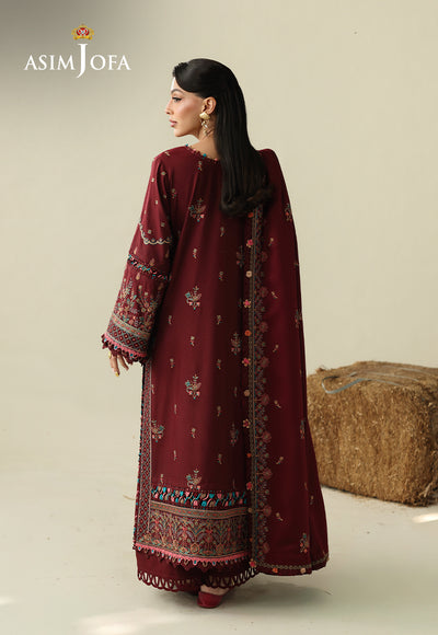 Asim Jofa | Kashmiri Collection 25 | AJULK-08 - House Of Hania