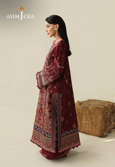 Asim Jofa | Kashmiri Collection 25 | AJULK-08 - House Of Hania
