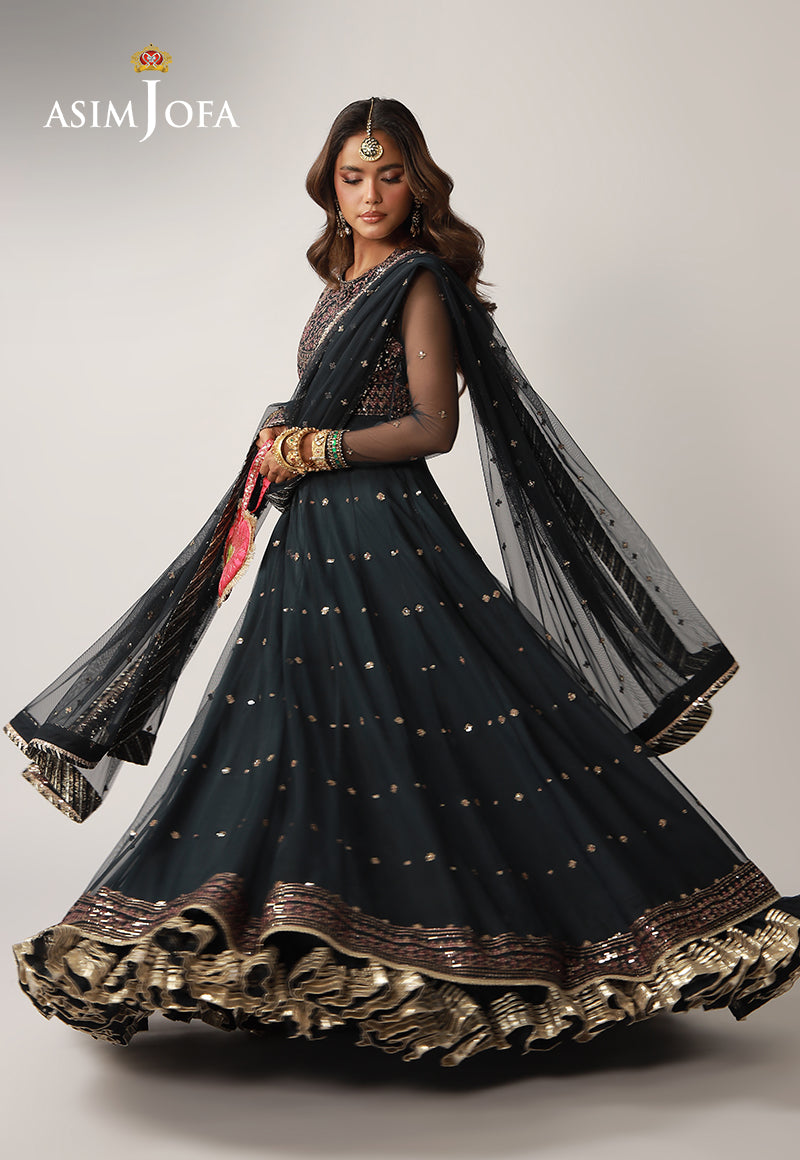 Asim Jofa | Layaan Festive Collection | AJULO-02 - House Of Hania