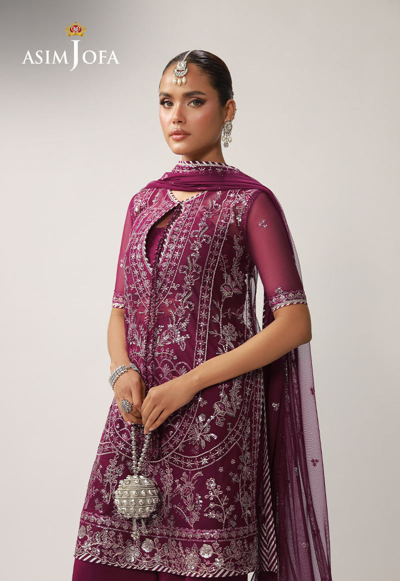 Asim Jofa | Layaan Festive Collection | AJULO-04 - House Of Hania