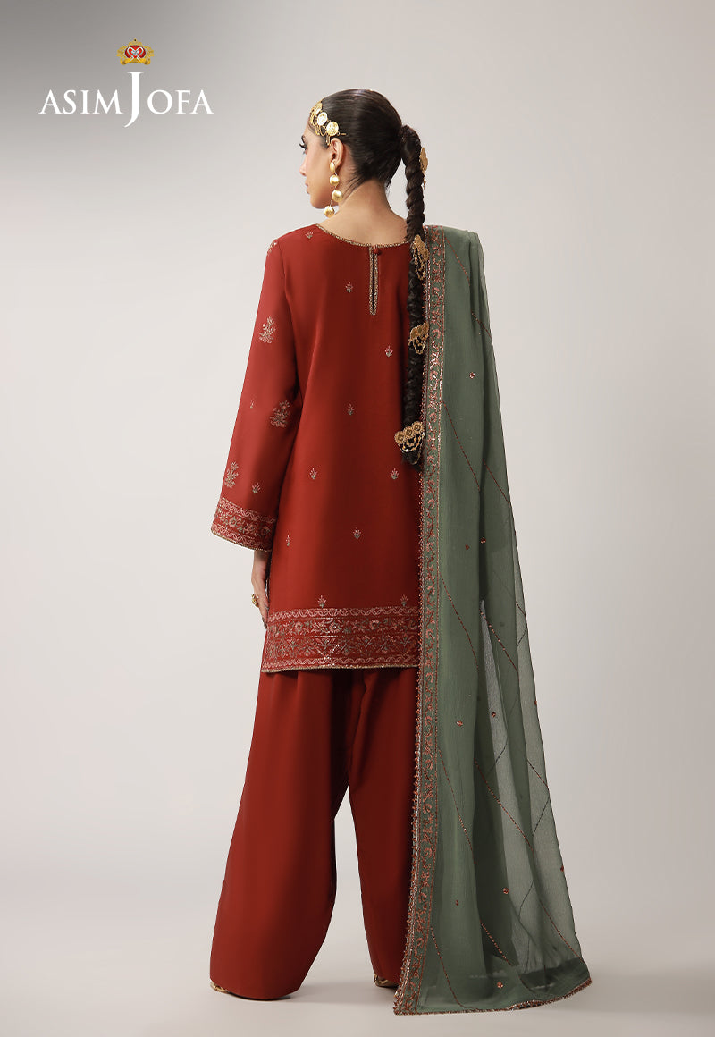 Asim Jofa | Layaan Festive Collection | AJULO-05 - House Of Hania