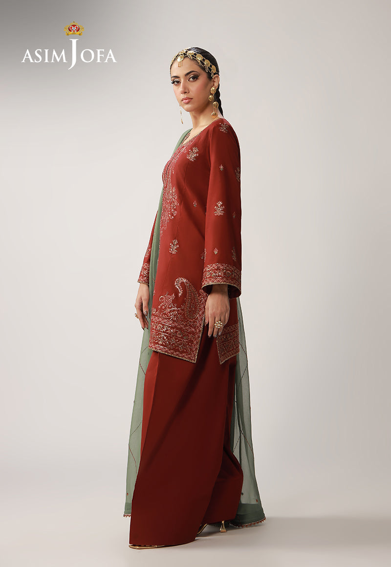 Asim Jofa | Layaan Festive Collection | AJULO-05 - House Of Hania