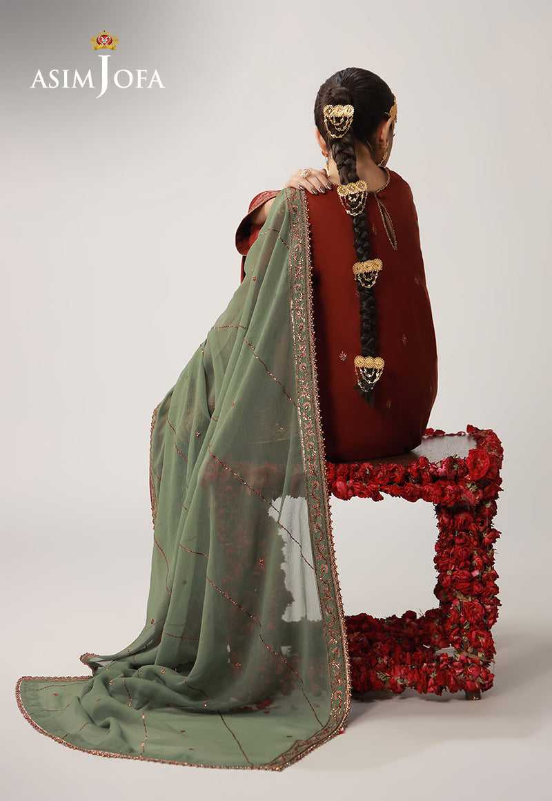 Asim Jofa | Layaan Festive Collection | AJULO-05 - House Of Hania