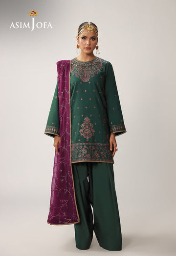 Asim Jofa | Layaan Festive Collection | AJULO-06 - House Of Hania