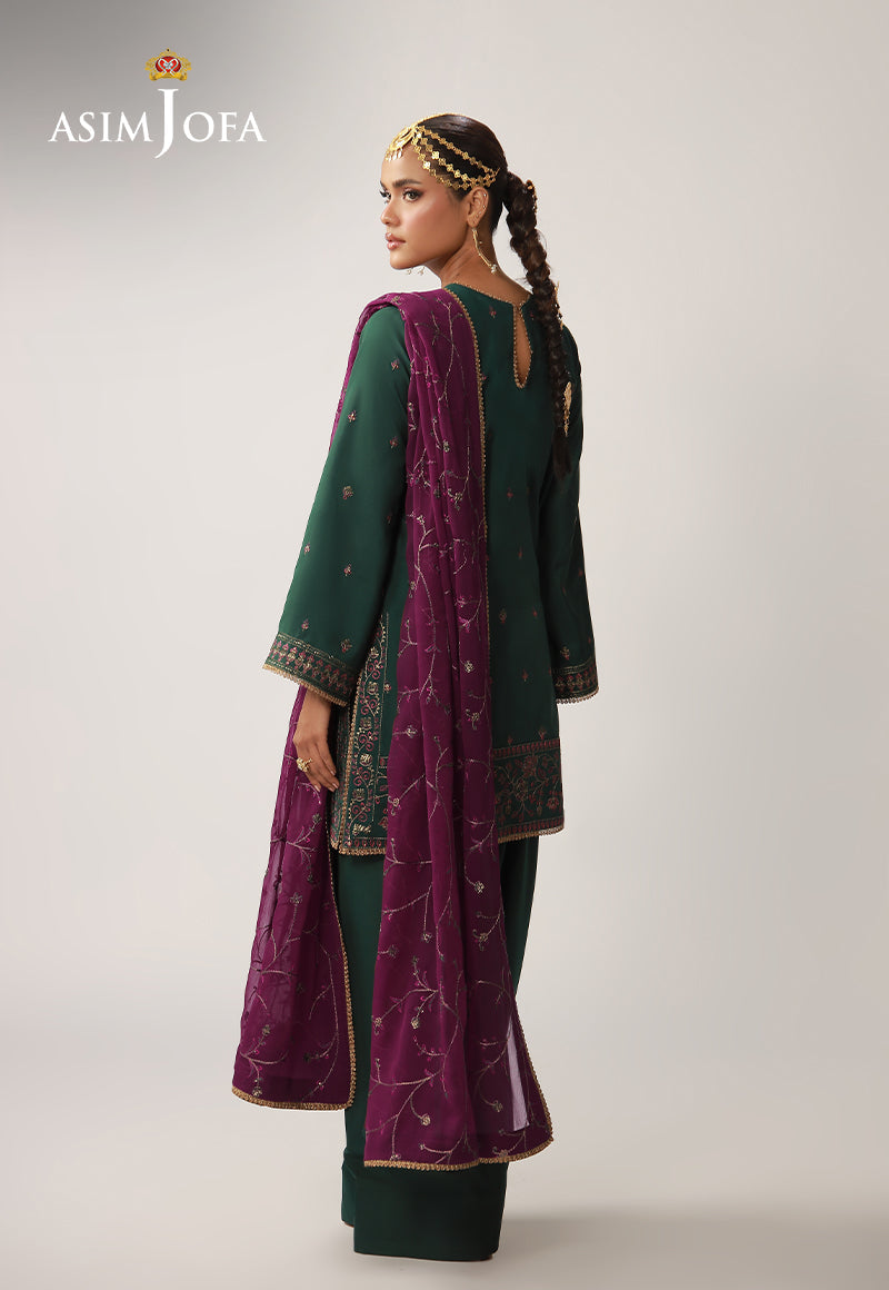 Asim Jofa | Layaan Festive Collection | AJULO-06 - House Of Hania