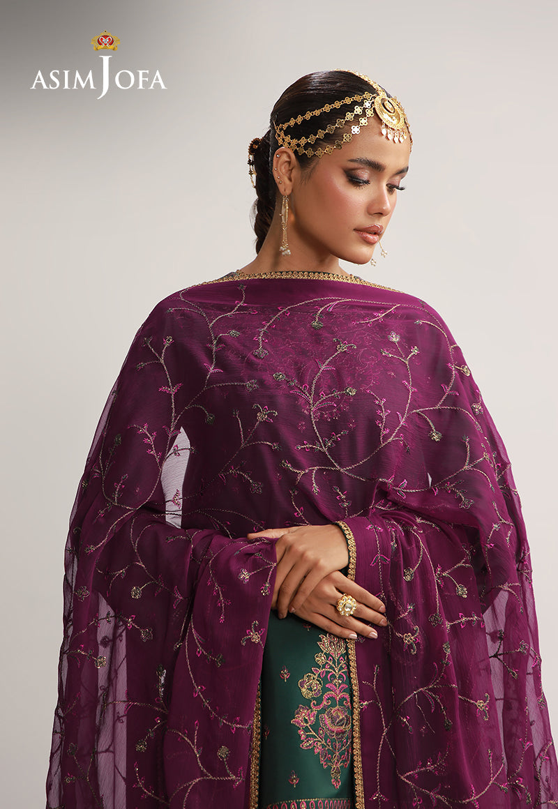 Asim Jofa | Layaan Festive Collection | AJULO-06 - House Of Hania