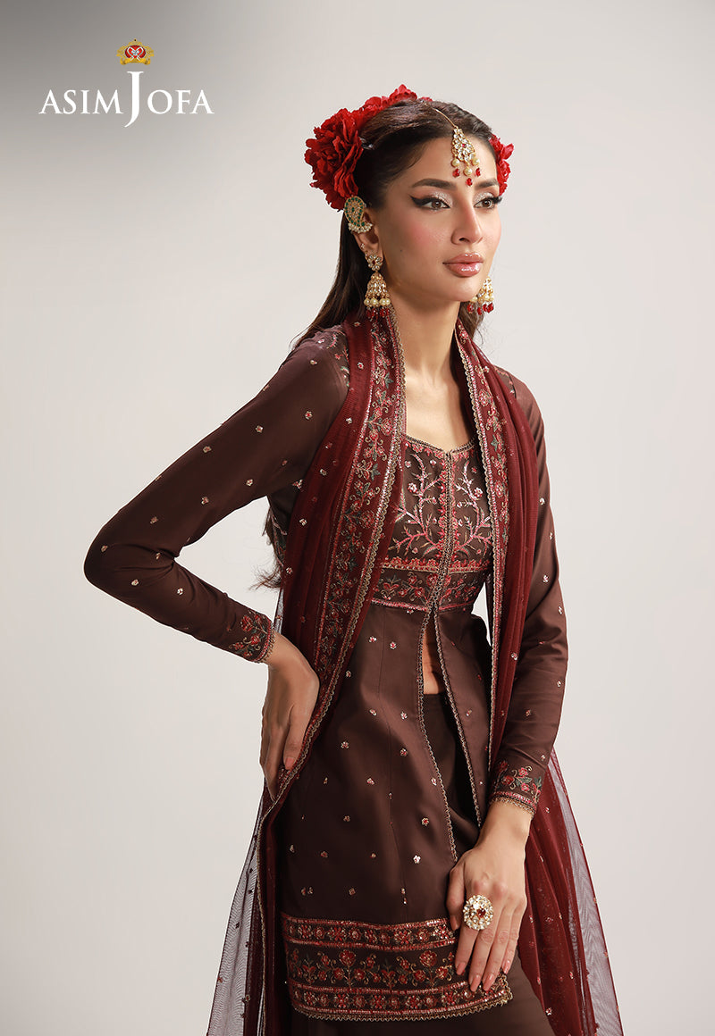 Asim Jofa | Layaan Festive Collection | AJULO-07 - House Of Hania
