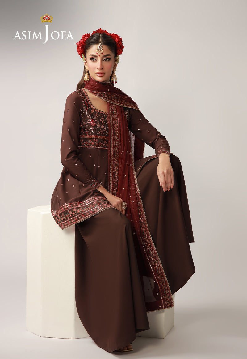 Asim Jofa | Layaan Festive Collection | AJULO-07 - House Of Hania