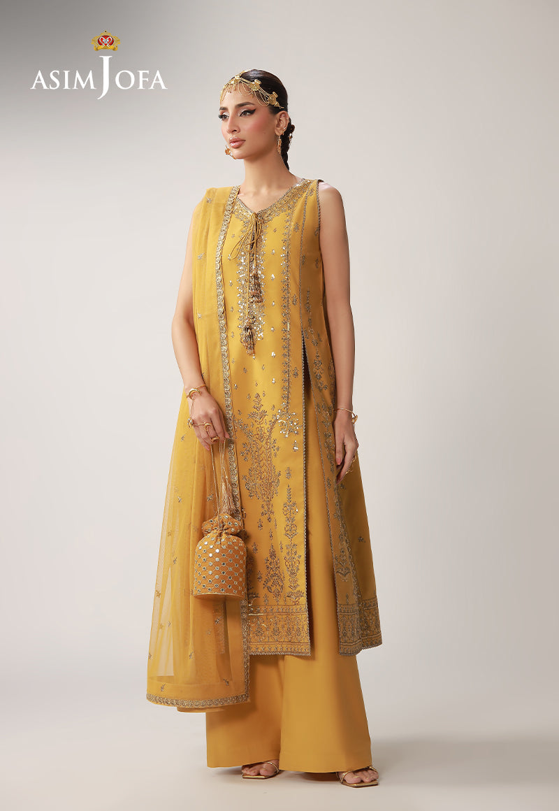 Asim Jofa | Layaan Festive Collection | AJULO-09 - House Of Hania