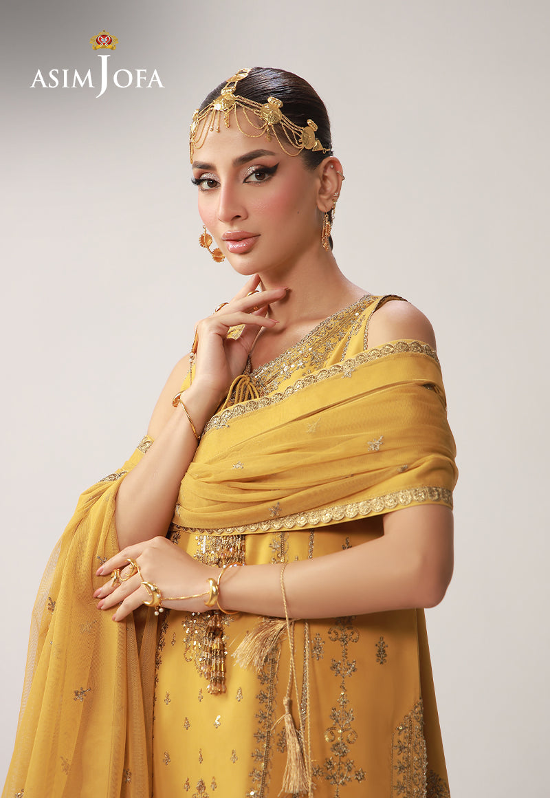 Asim Jofa | Layaan Festive Collection | AJULO-09 - House Of Hania