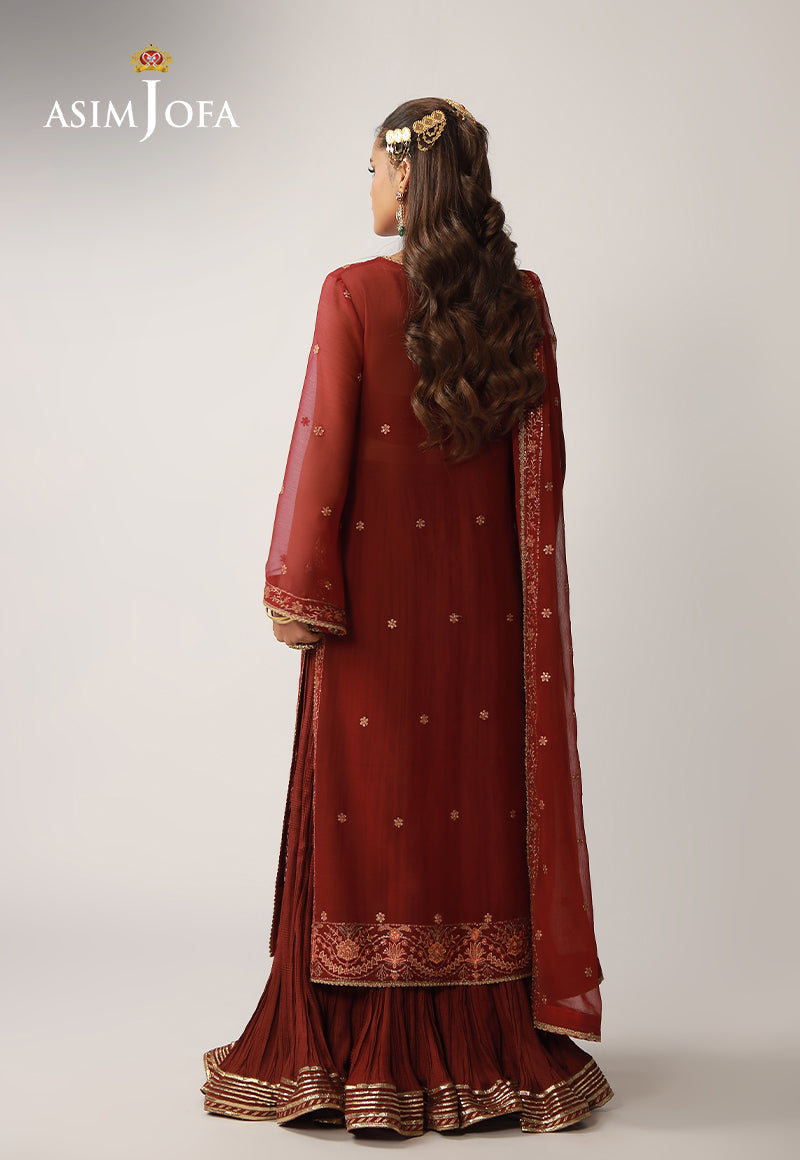 Asim Jofa | Layaan Festive Collection | AJULO-11 - House Of Hania