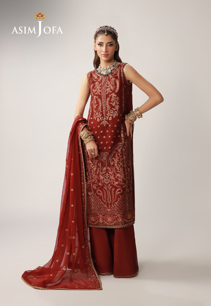Asim Jofa | Layaan Festive Collection | AJULO-11 - House Of Hania