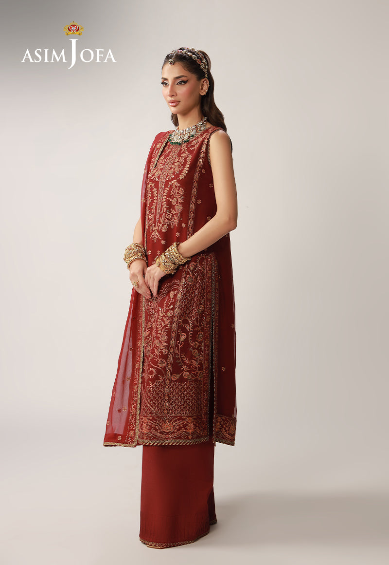 Asim Jofa | Layaan Festive Collection | AJULO-11 - House Of Hania