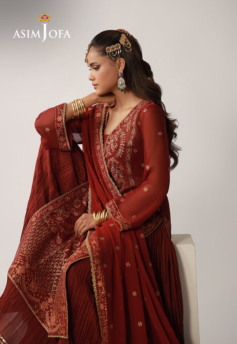 Asim Jofa | Layaan Festive Collection | AJULO-11 - House Of Hania