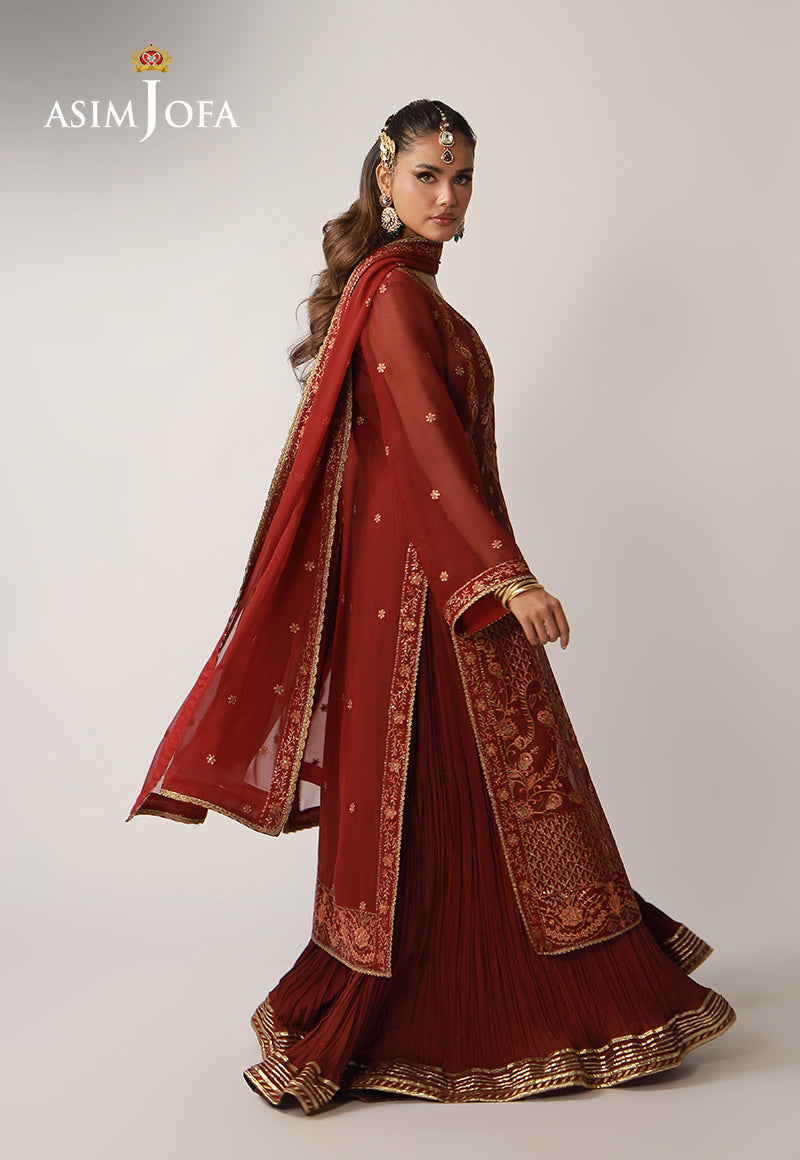 Asim Jofa | Layaan Festive Collection | AJULO-11 - House Of Hania