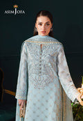 Asim Jofa | Lumiere Formals | AJLFC-01 EMBROIDERED PAPER COTTON - House Of Hania