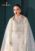 Asim Jofa | Lumiere Formals | AJLFC-03 EMBROIDERED ORGANZA - House Of Hania