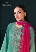 Asim Jofa | Lumiere Formals | AJLFC-04 EMBROIDERED RAW SILK - House Of Hania