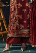 Asim Jofa | Lumiere Formals | AJLFC-05 EMBROIDERED SLUB LAWN - House Of Hania