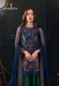 Asim Jofa | Lumiere Formals | AJLFC-07 EMBROIDERED NET - House Of Hania