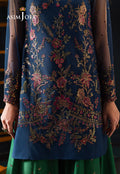 Asim Jofa | Lumiere Formals | AJLFC-07 EMBROIDERED NET - House Of Hania
