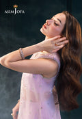 Asim Jofa | Lumiere Formals | AJLFC-09 EMBROIDERED SOFT NET ORGANZA - House Of Hania