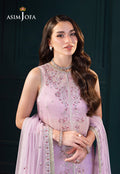 Asim Jofa | Lumiere Formals | AJLFC-09 EMBROIDERED SOFT NET ORGANZA - House Of Hania