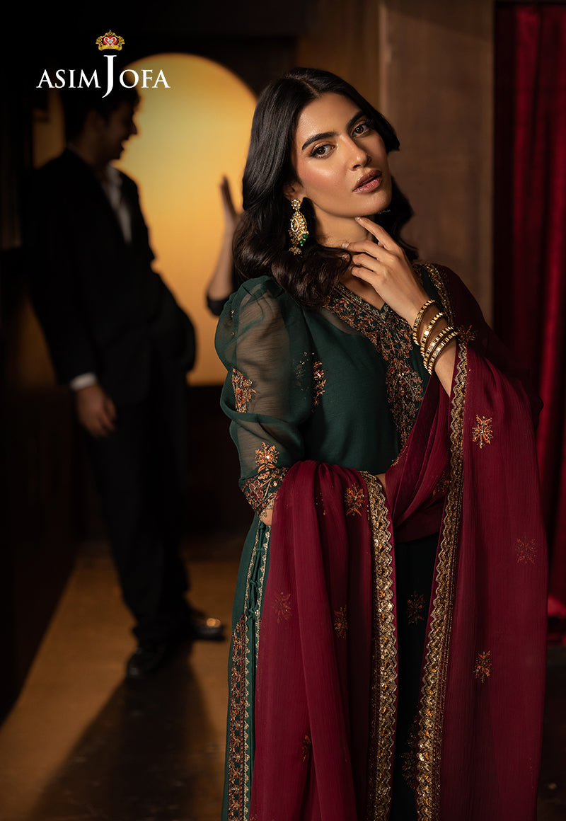 Asim Jofa | Luxury Festive Rejoice | AJLFF-02 - House Of Hania